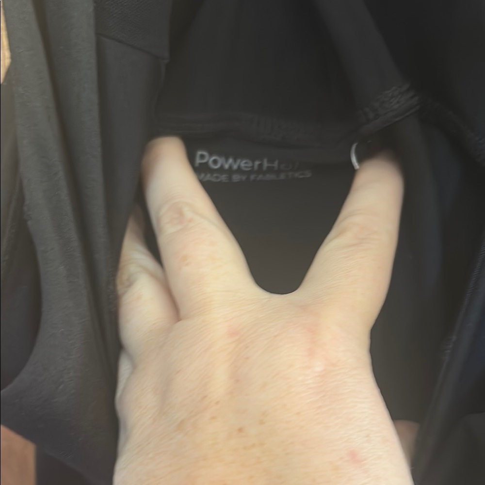 Black PowerHold onesie